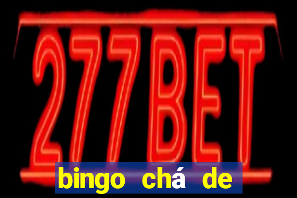 bingo chá de bebê pdf